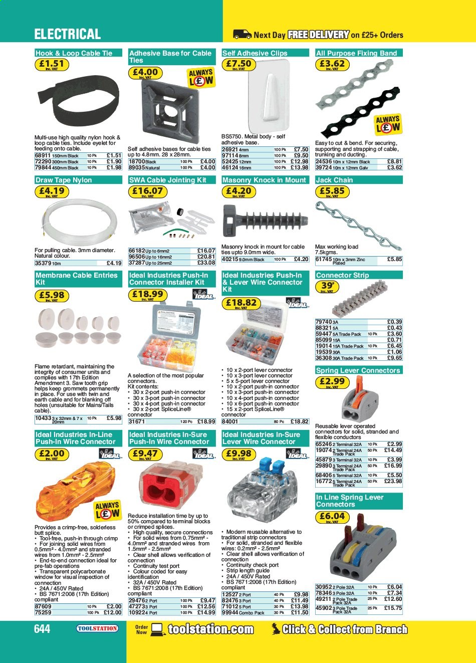 Toolstation offer . Page 644.