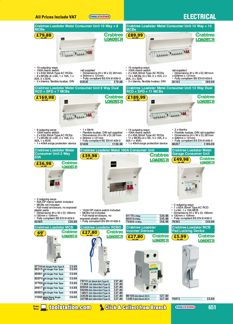 Toolstation offer . Page 651.