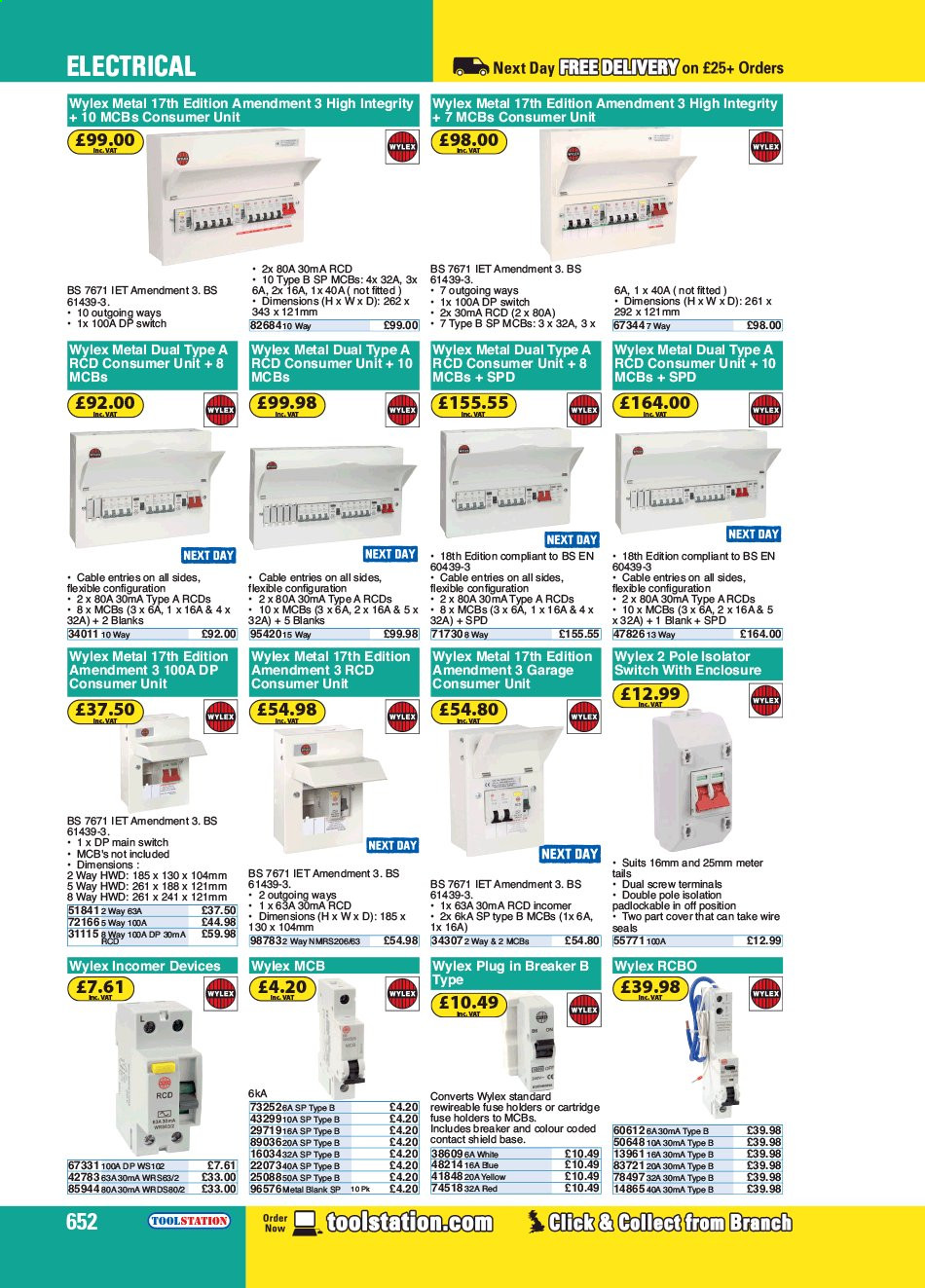 Toolstation offer . Page 652.
