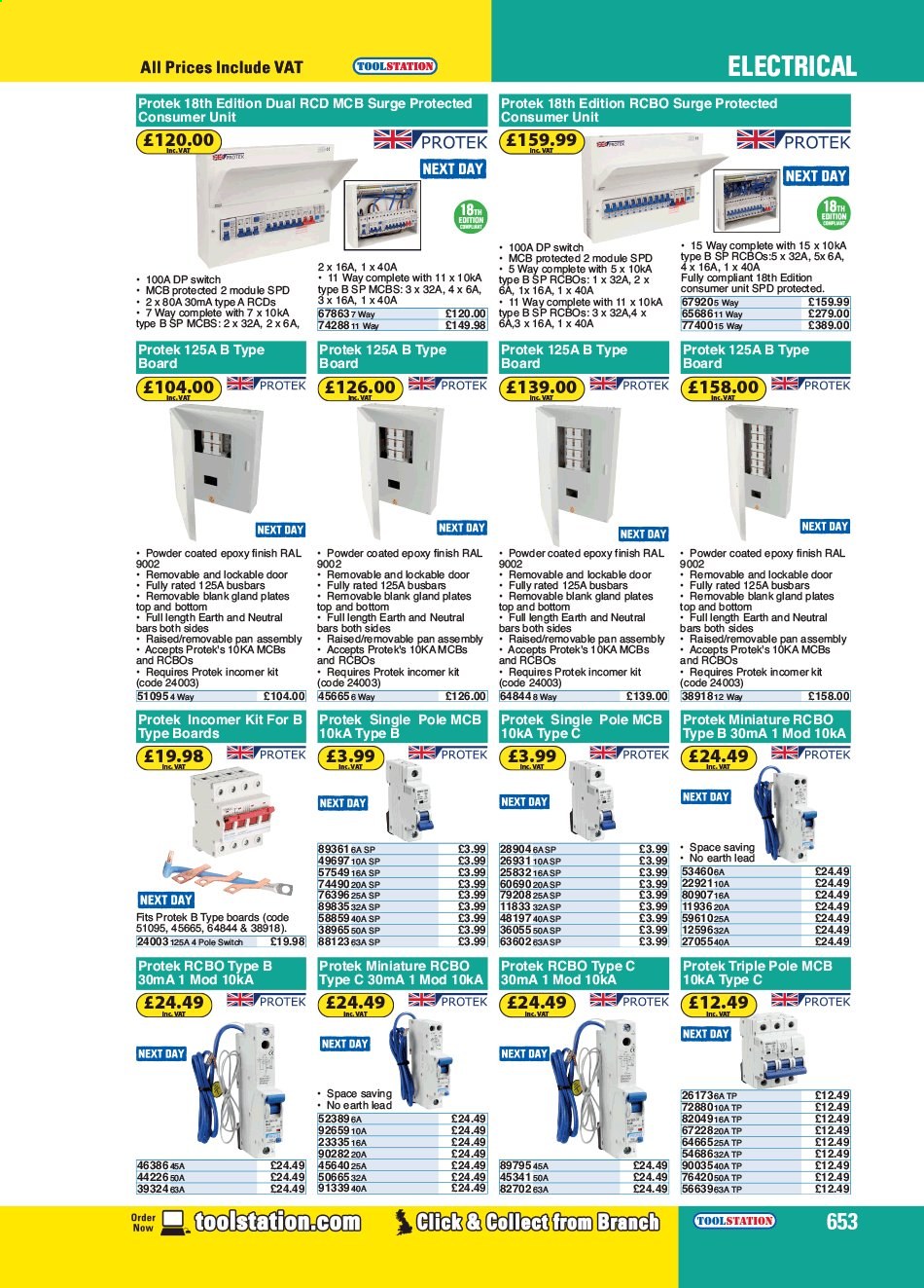 Toolstation offer . Page 653.