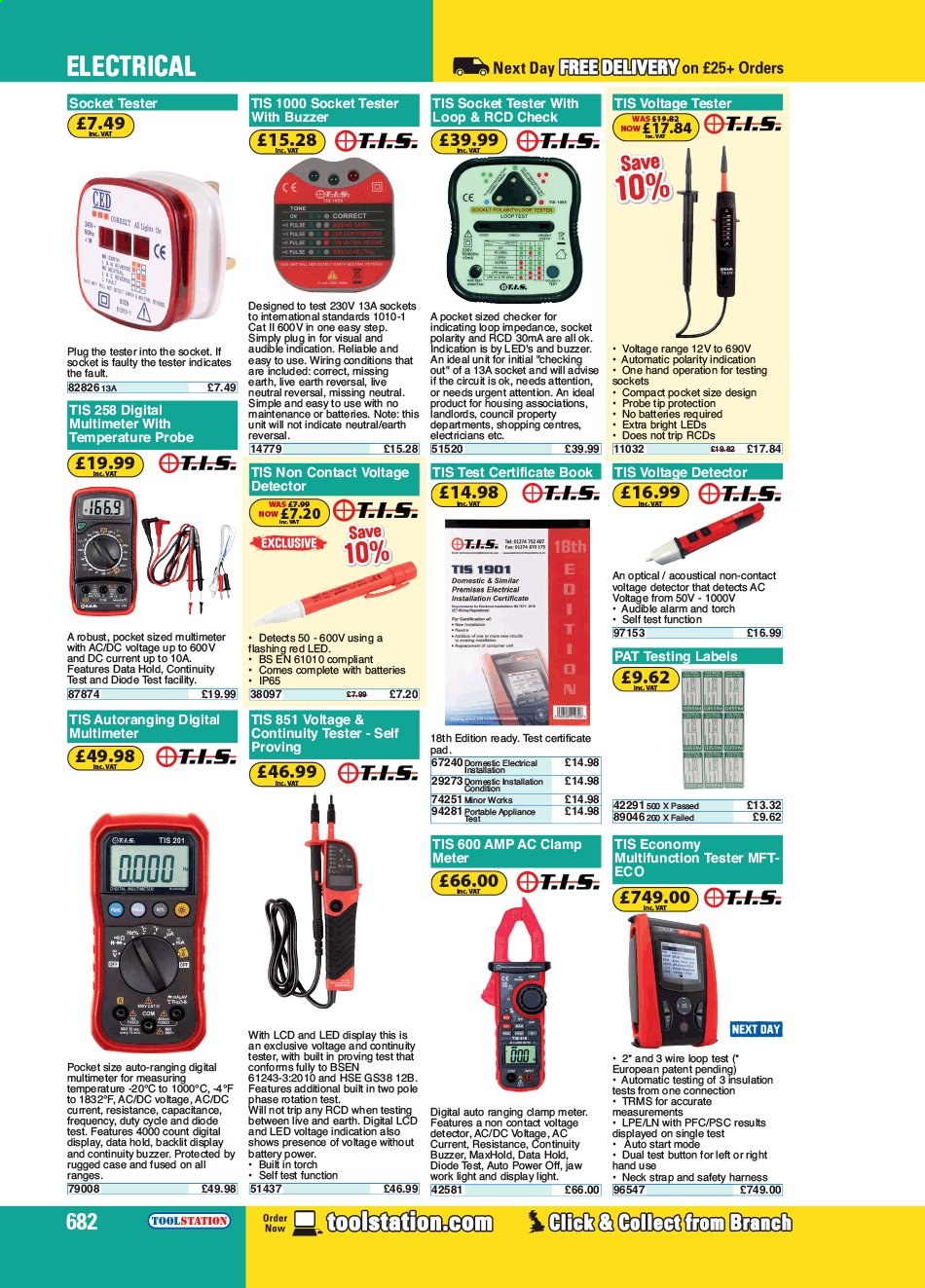 Toolstation offer . Page 682.