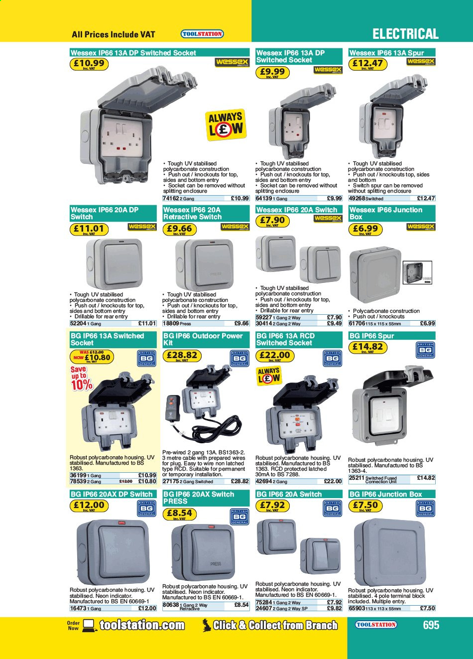 Toolstation offer . Page 695.