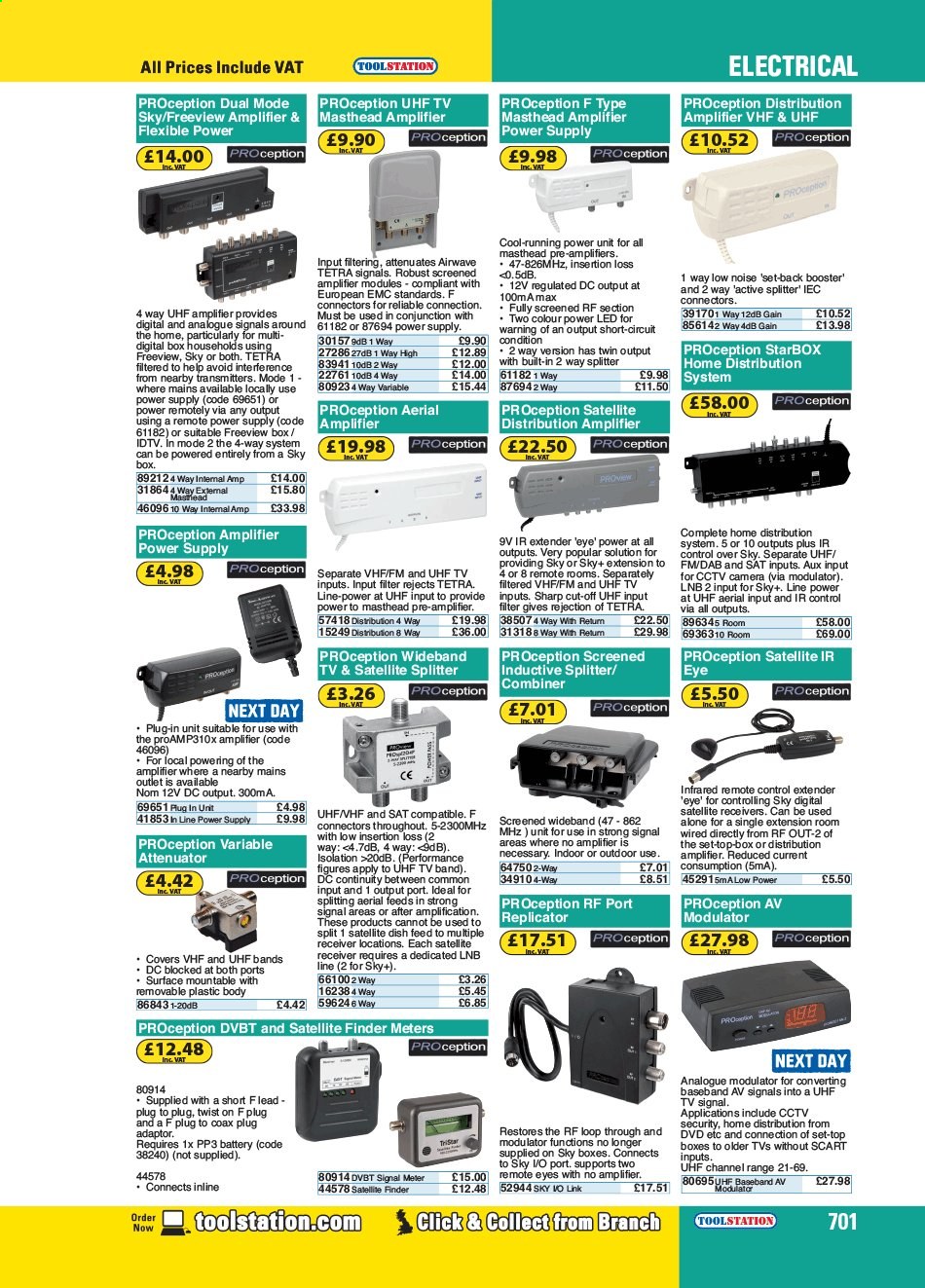 Toolstation offer . Page 701.