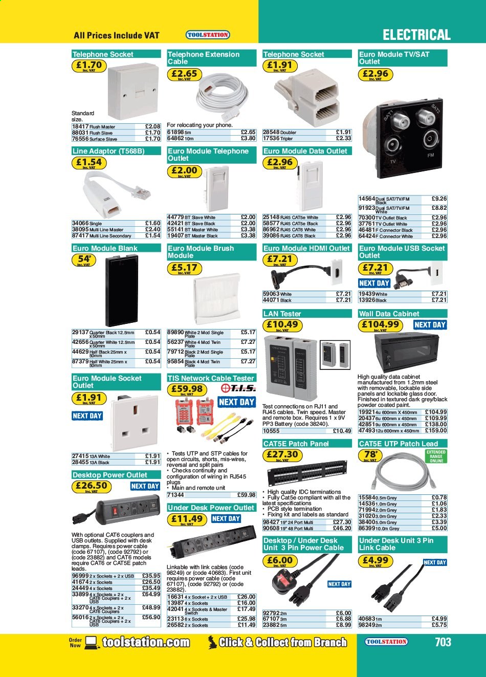 Toolstation offer . Page 703.