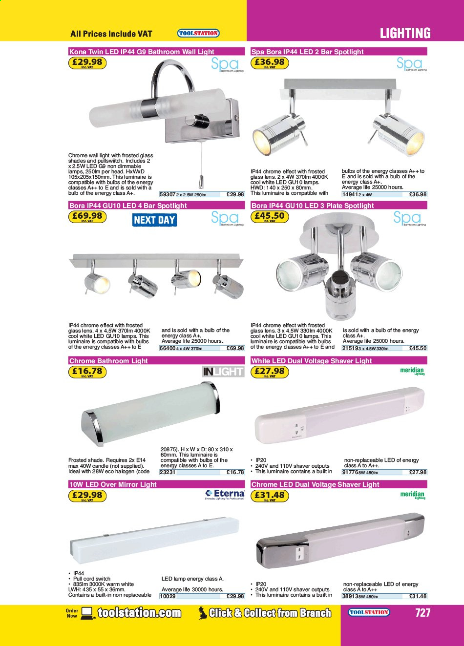 Toolstation offer . Page 727.