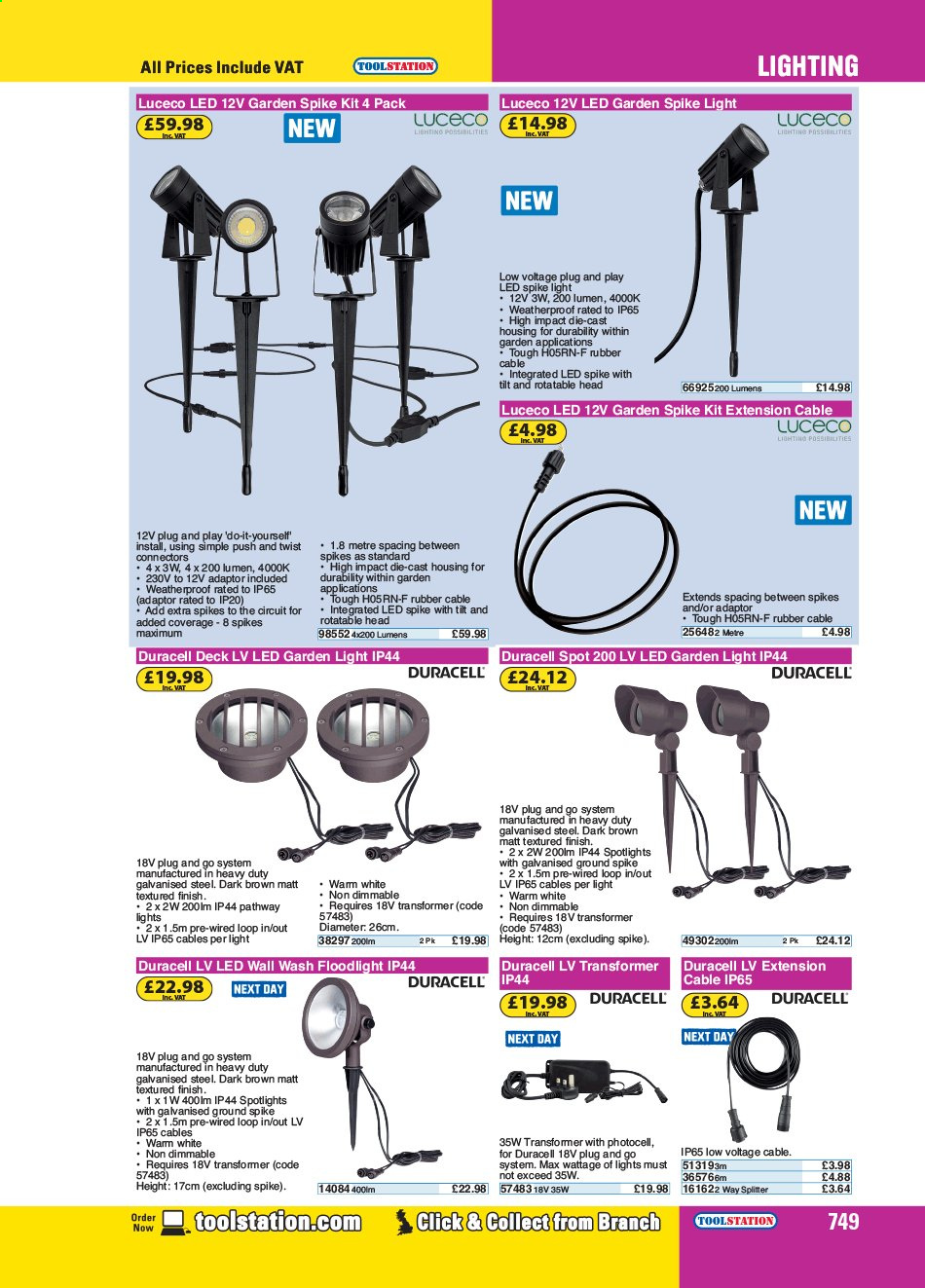 Toolstation offer . Page 749.