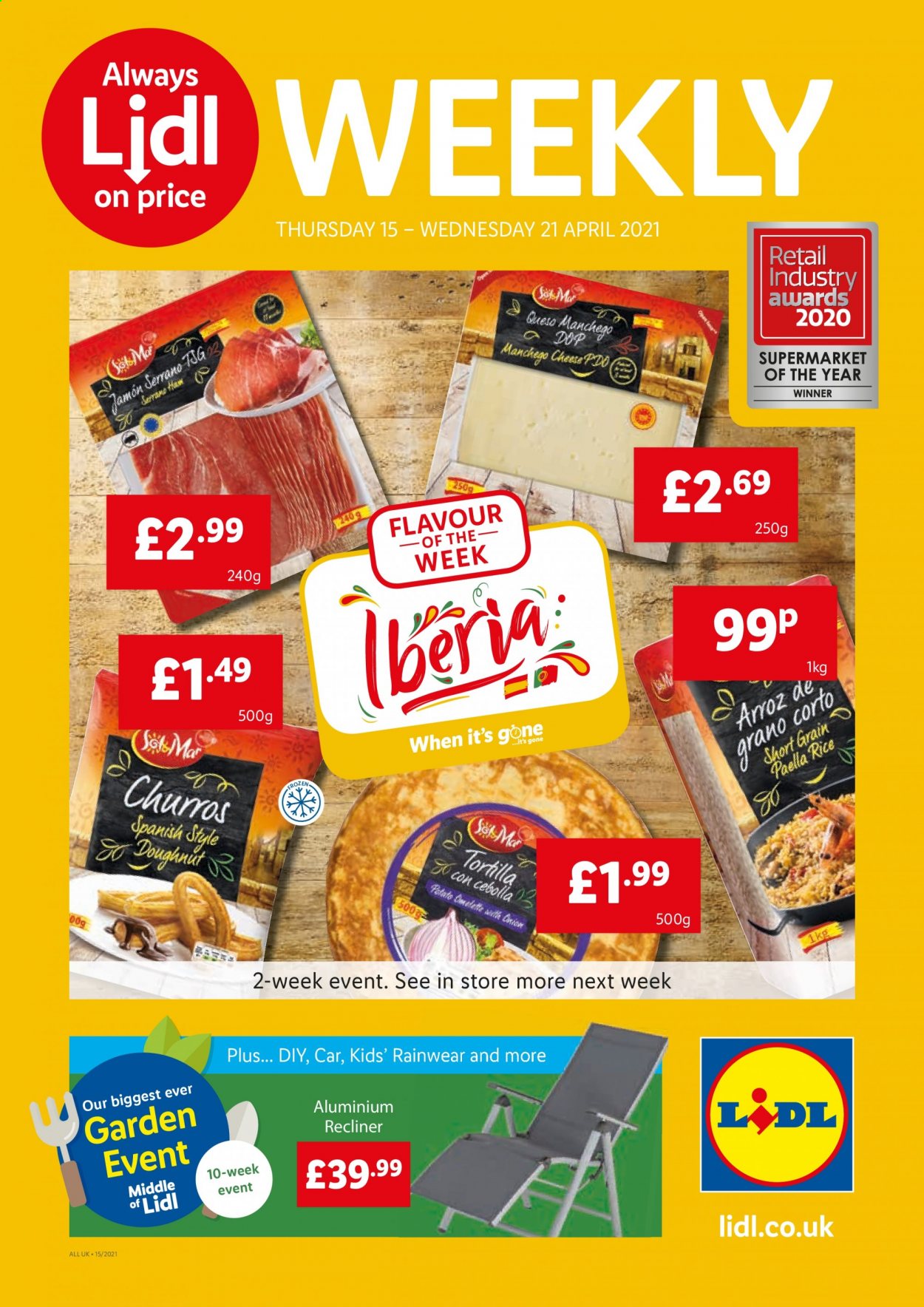 Lidl offer  - 15.4.2021 - 21.4.2021. Page 1.