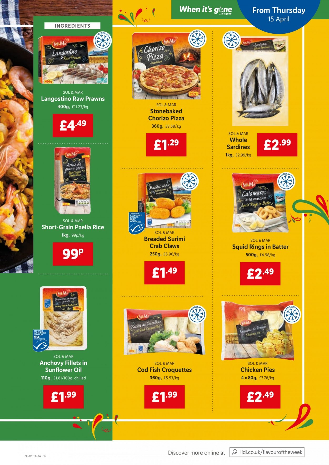Lidl offer  - 15.4.2021 - 21.4.2021. Page 3.