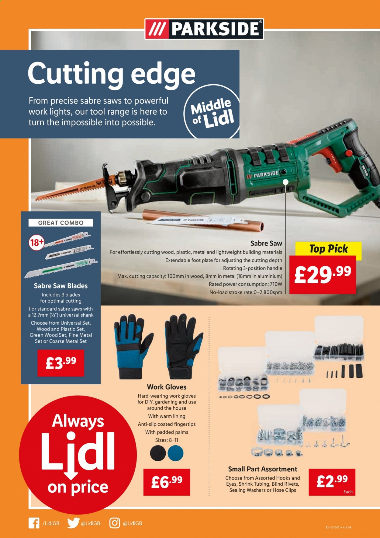 Lidl offer  - 15.4.2021 - 21.4.2021. Page 18.