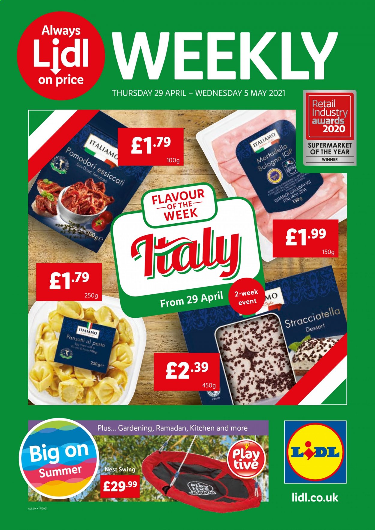 Lidl offer  - 29.4.2021 - 5.5.2021. Page 1.