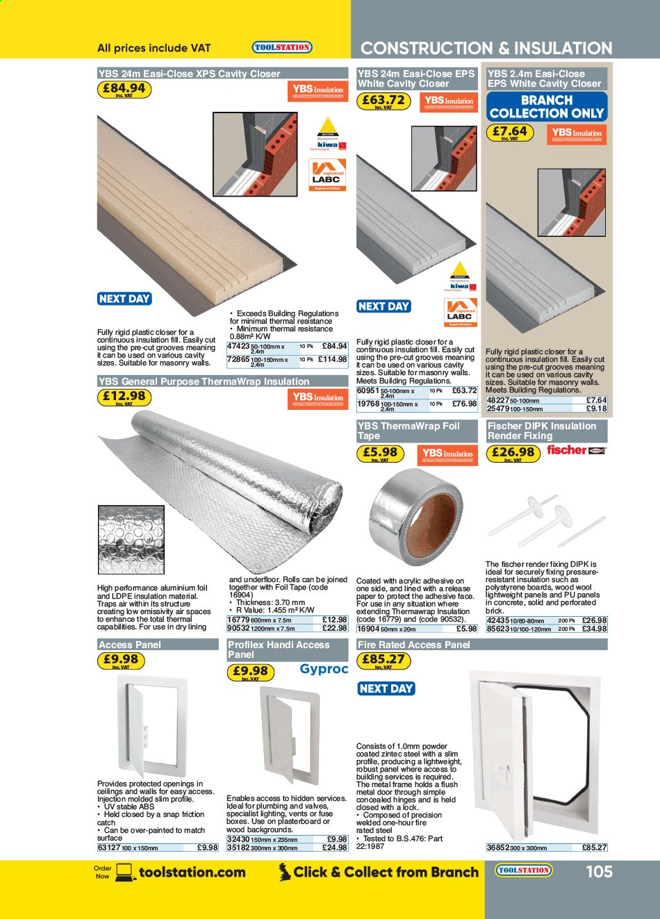 Toolstation offer . Page 105.