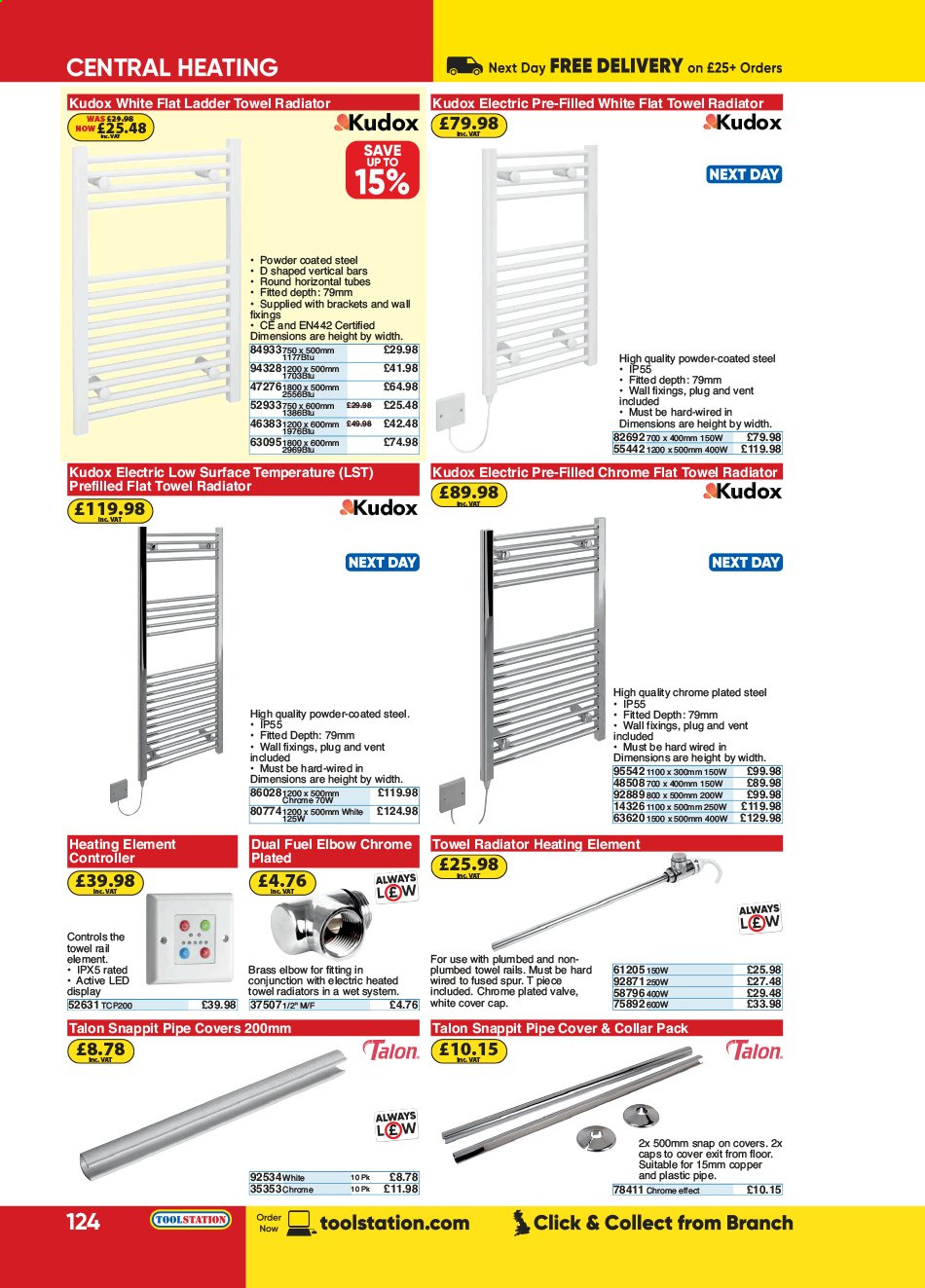 Toolstation offer . Page 124.