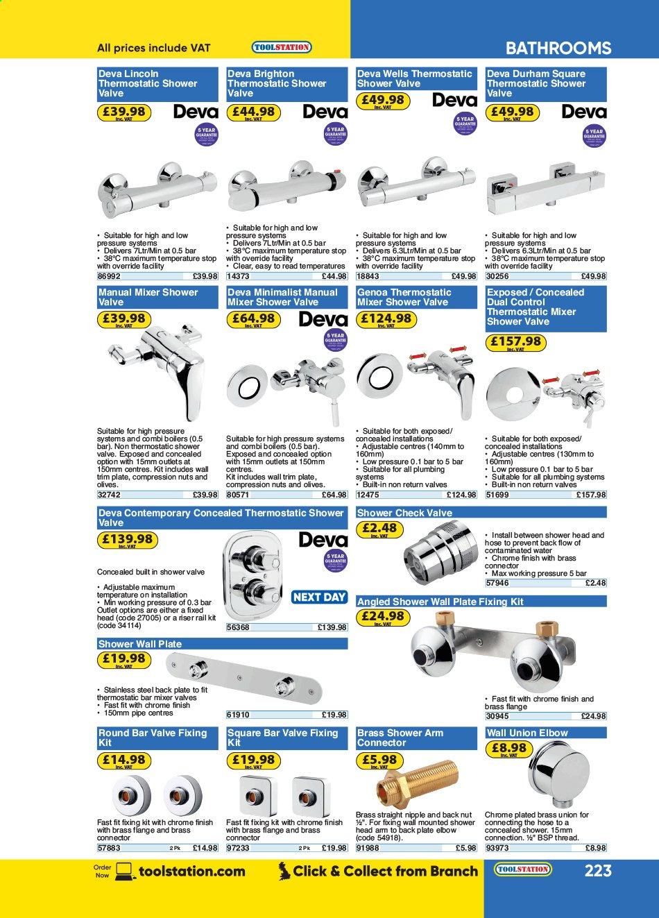 Toolstation offer . Page 223.