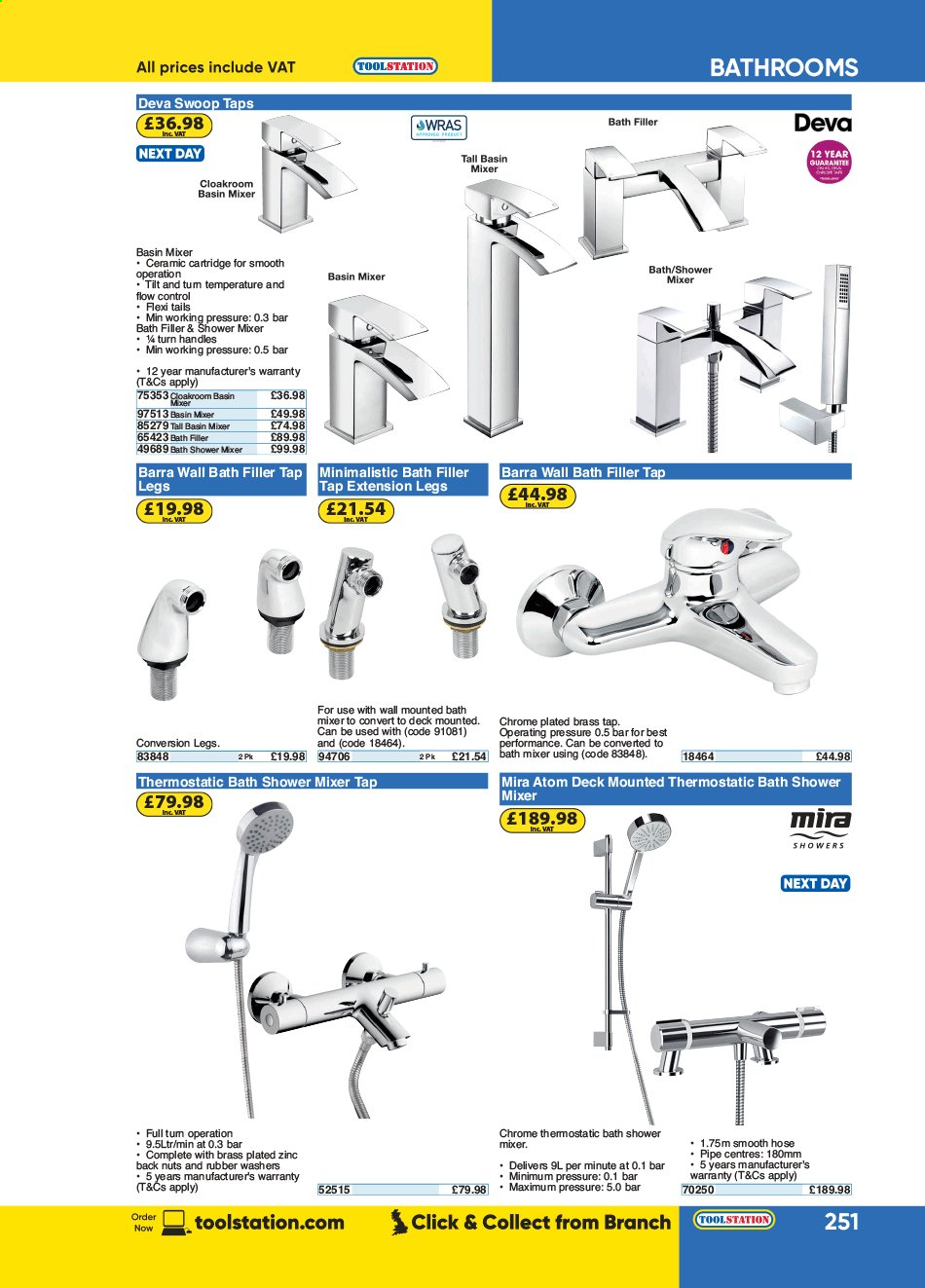 Toolstation offer . Page 251.