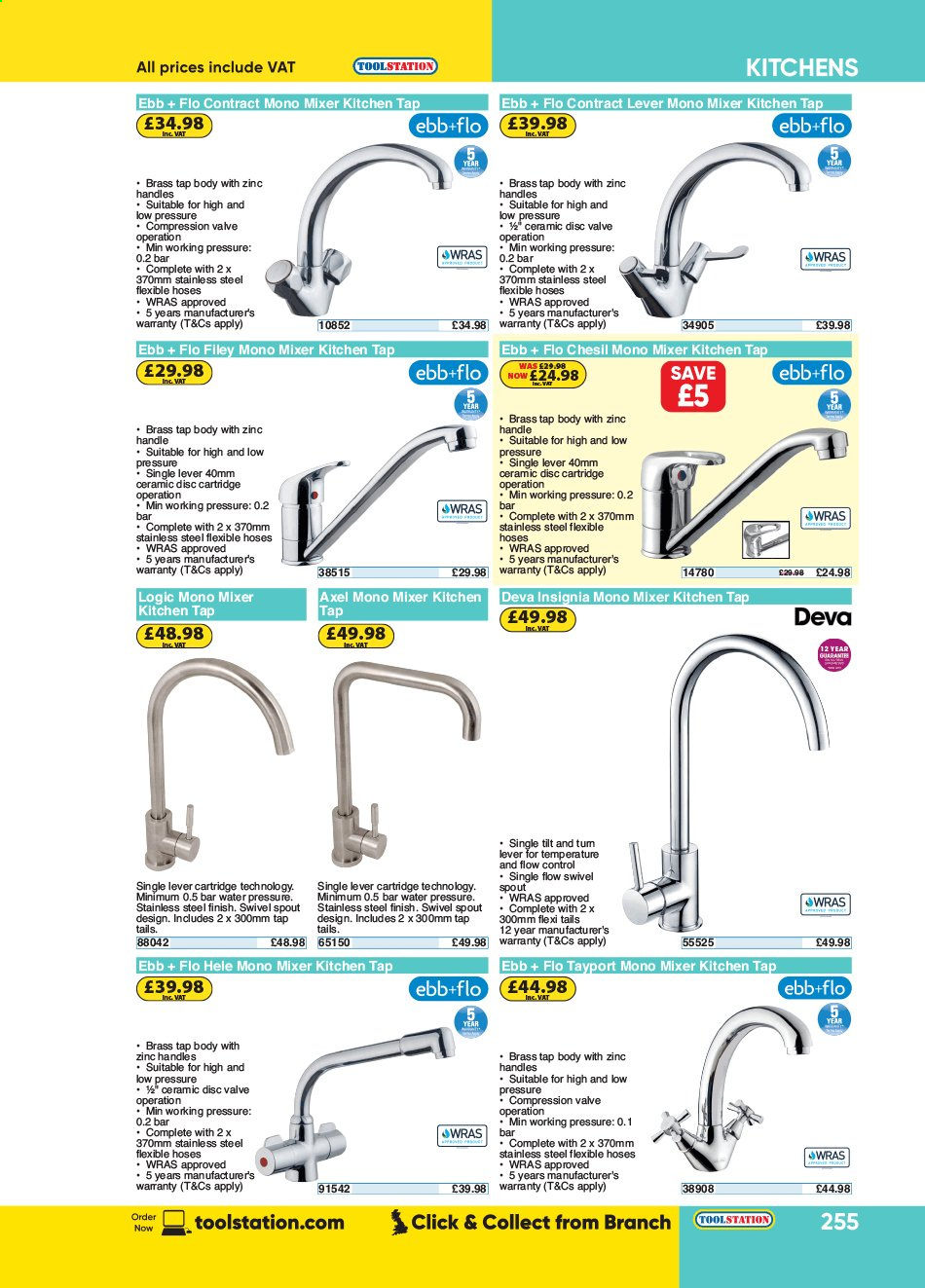 Toolstation offer . Page 255.