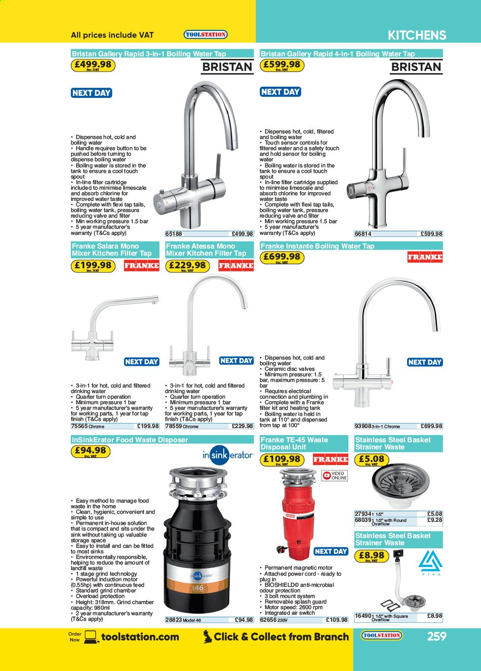 Toolstation offer . Page 259.