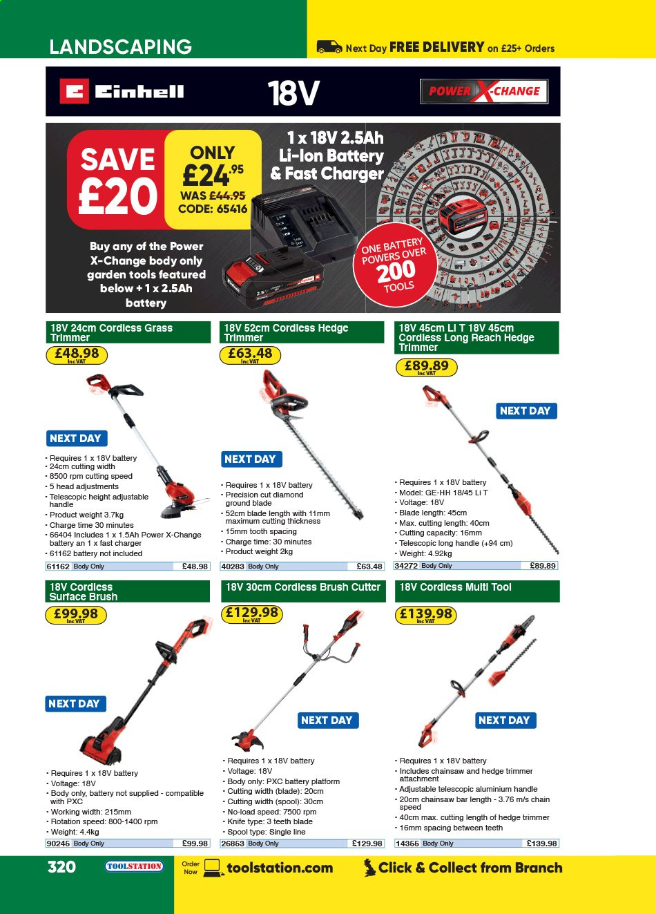 Toolstation offer . Page 320.