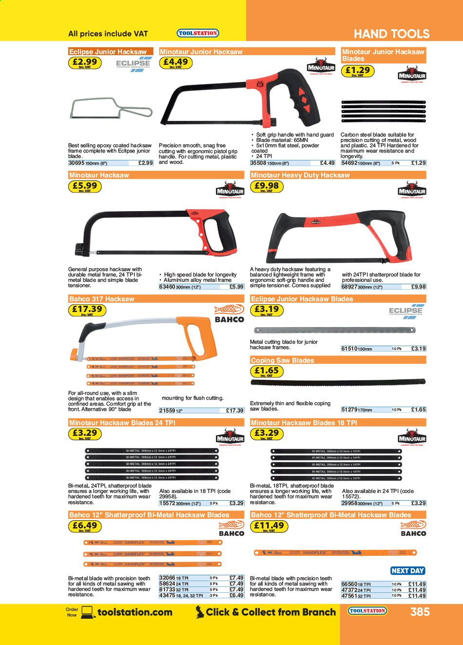 Toolstation offer . Page 385.