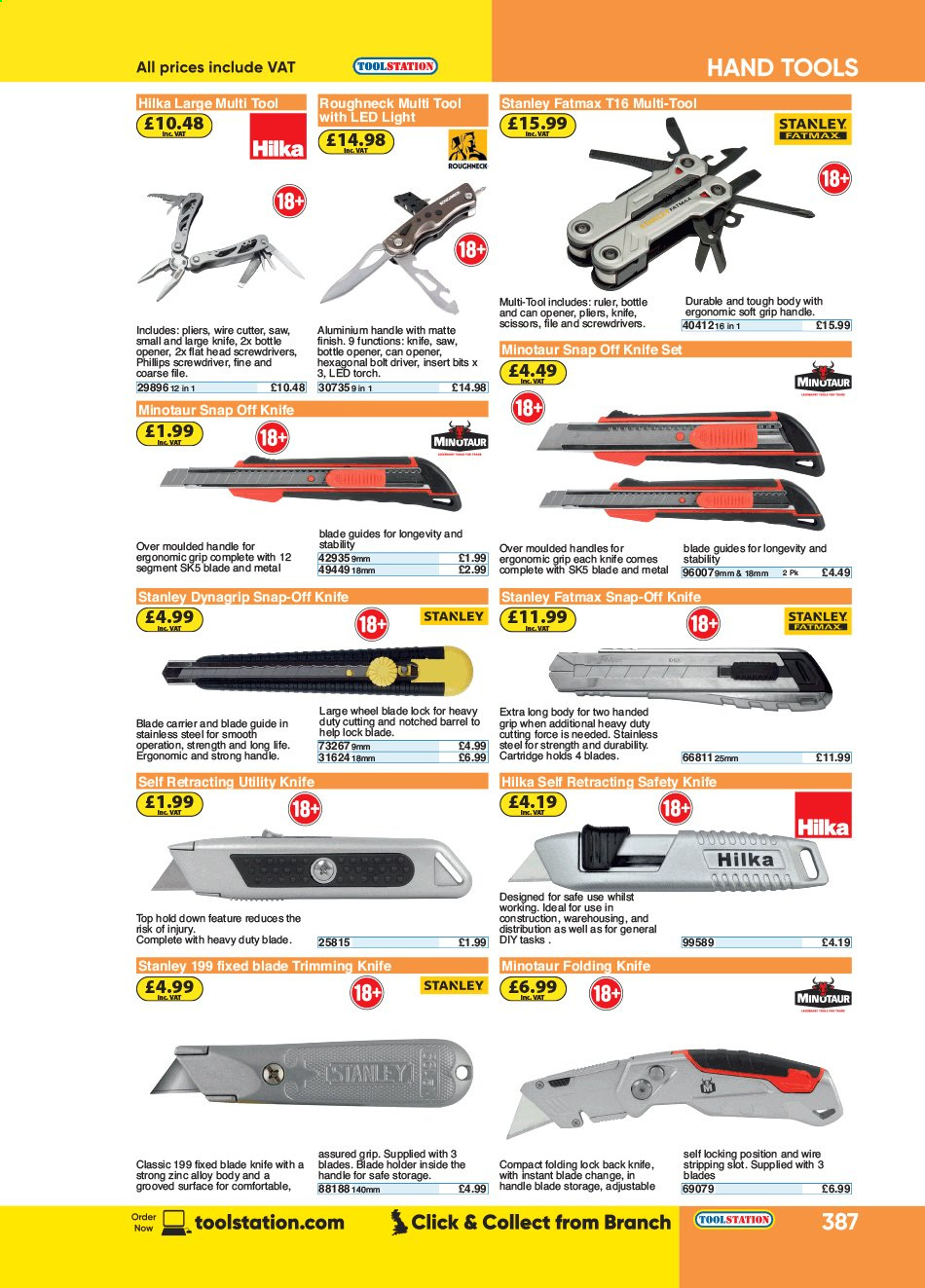 Toolstation offer . Page 387.