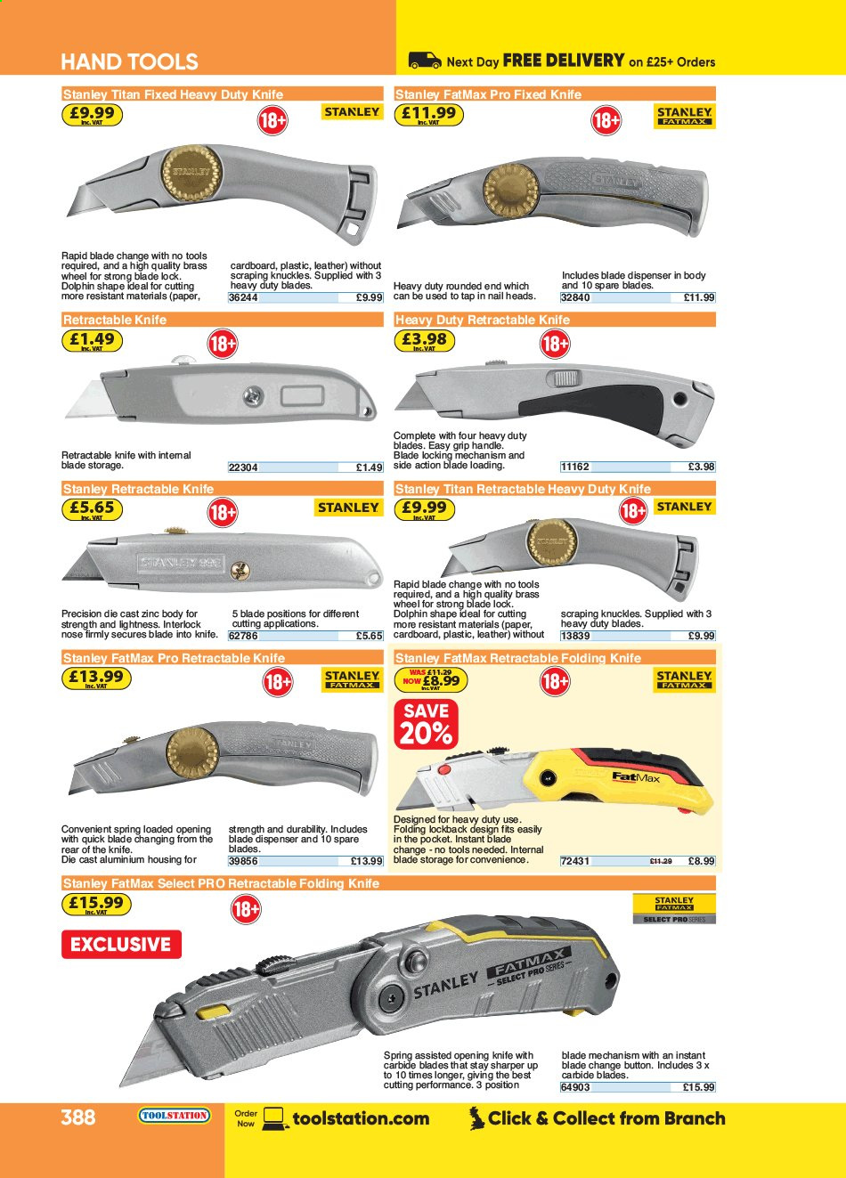 Toolstation offer . Page 388.