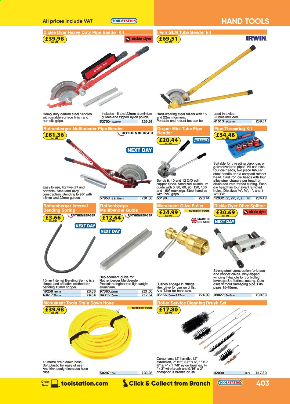 Toolstation offer . Page 403.