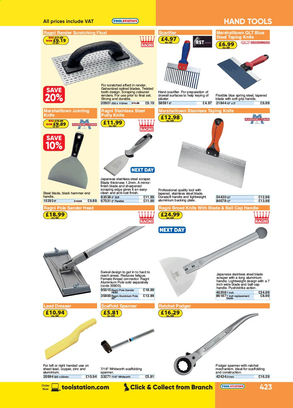 Toolstation offer . Page 423.