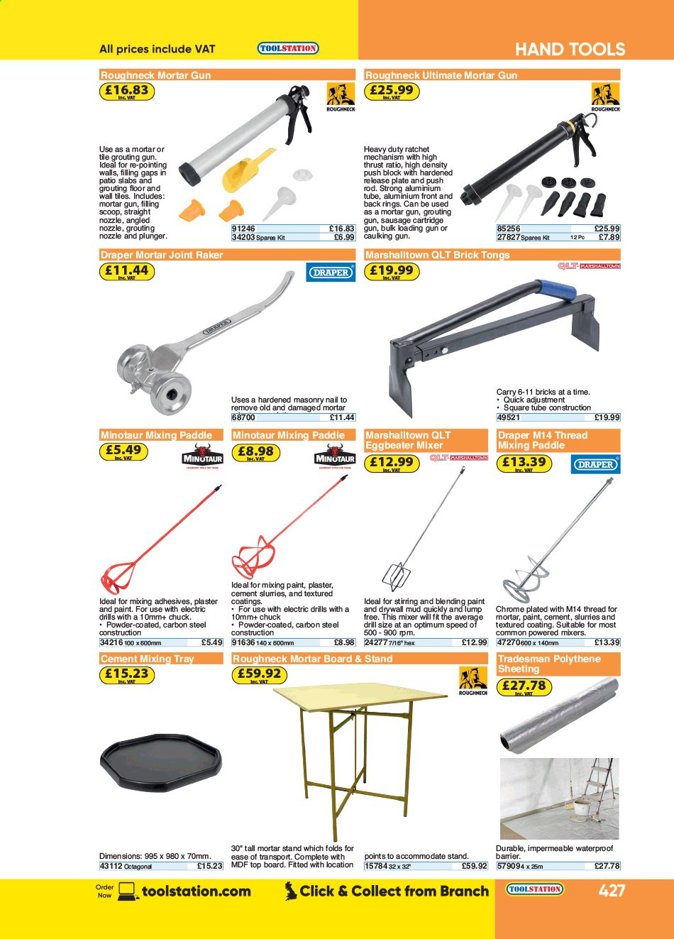 Toolstation offer . Page 427.