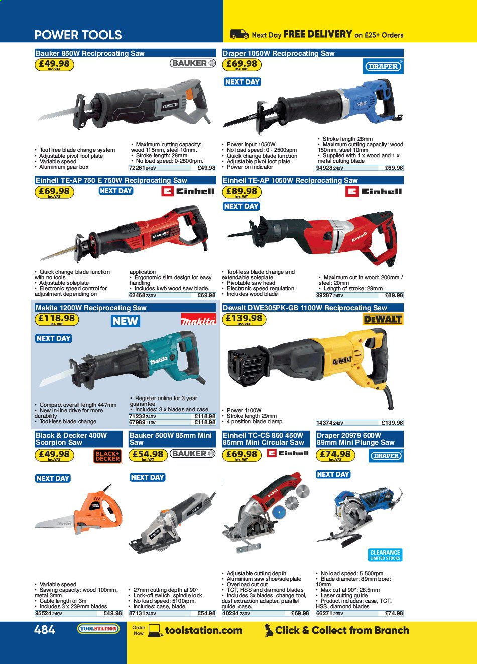 Toolstation offer . Page 484.
