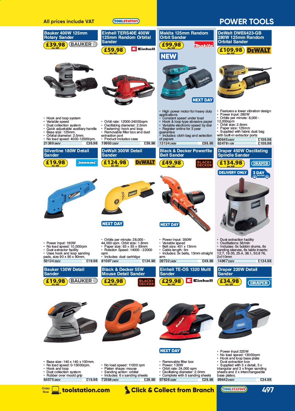 Toolstation offer . Page 497.