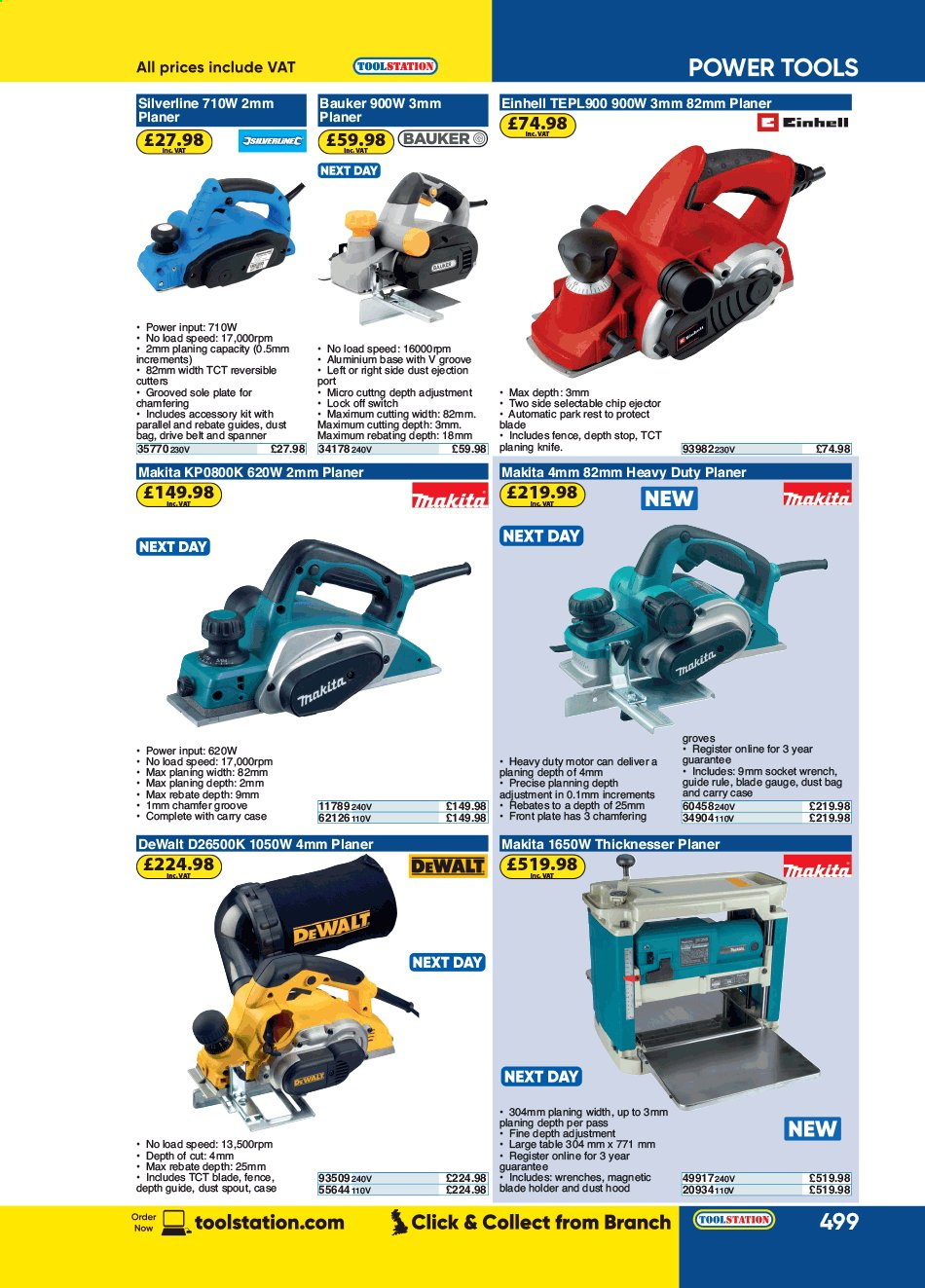 Toolstation offer . Page 499.