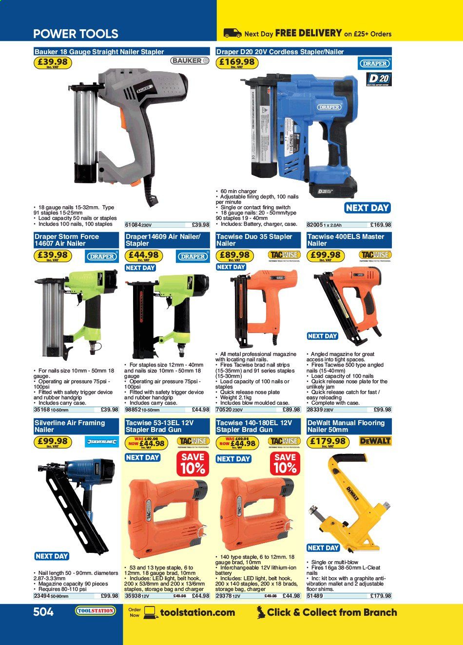 Toolstation offer . Page 504.