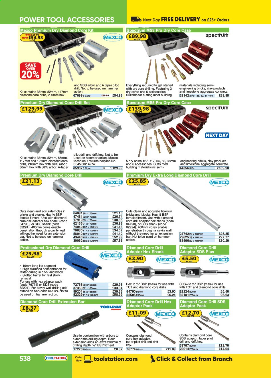 Toolstation offer . Page 538.