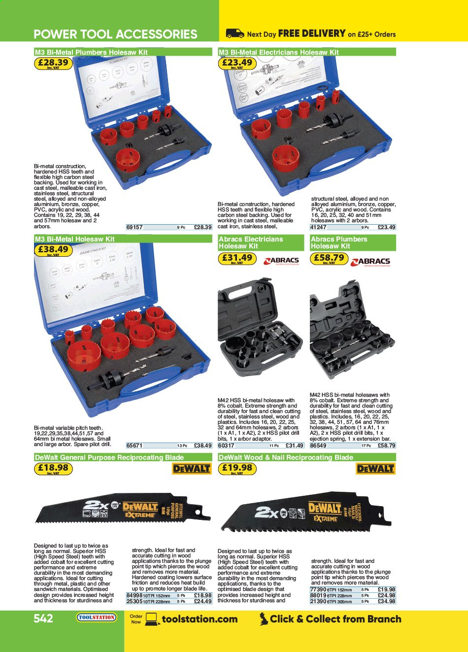 Toolstation offer . Page 542.