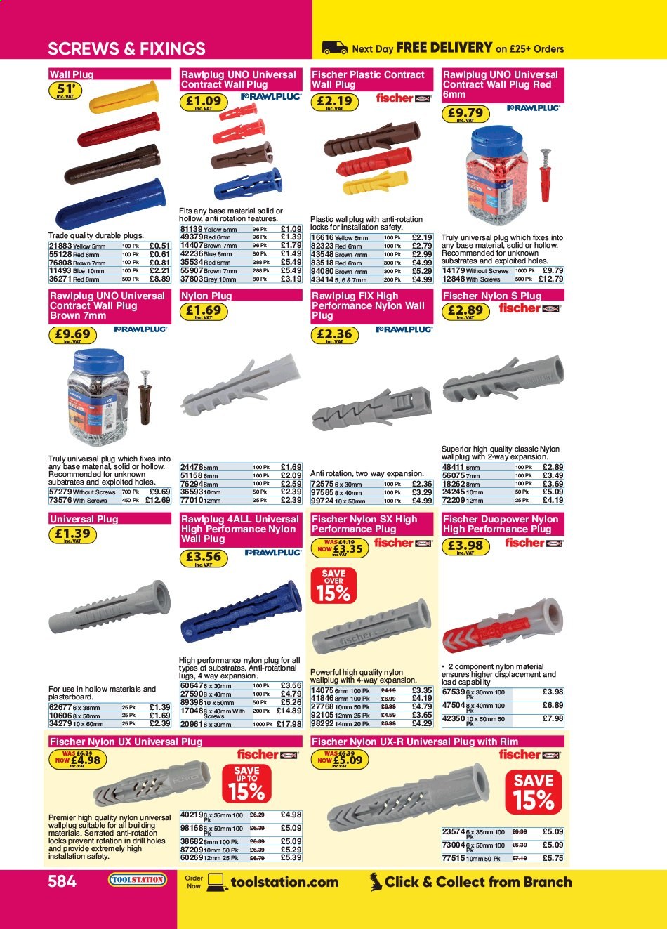 Toolstation offer . Page 584.