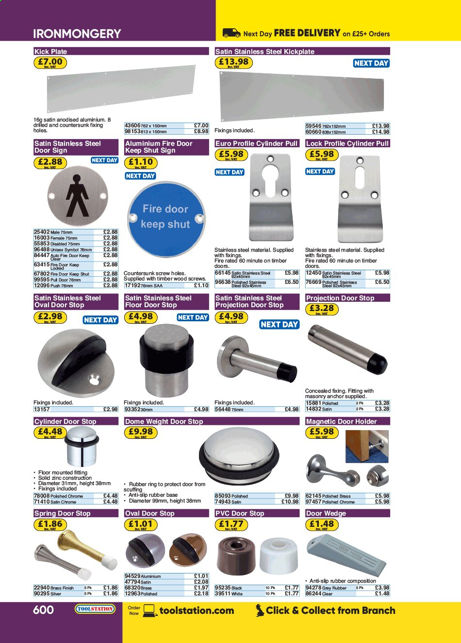 Toolstation offer . Page 600.