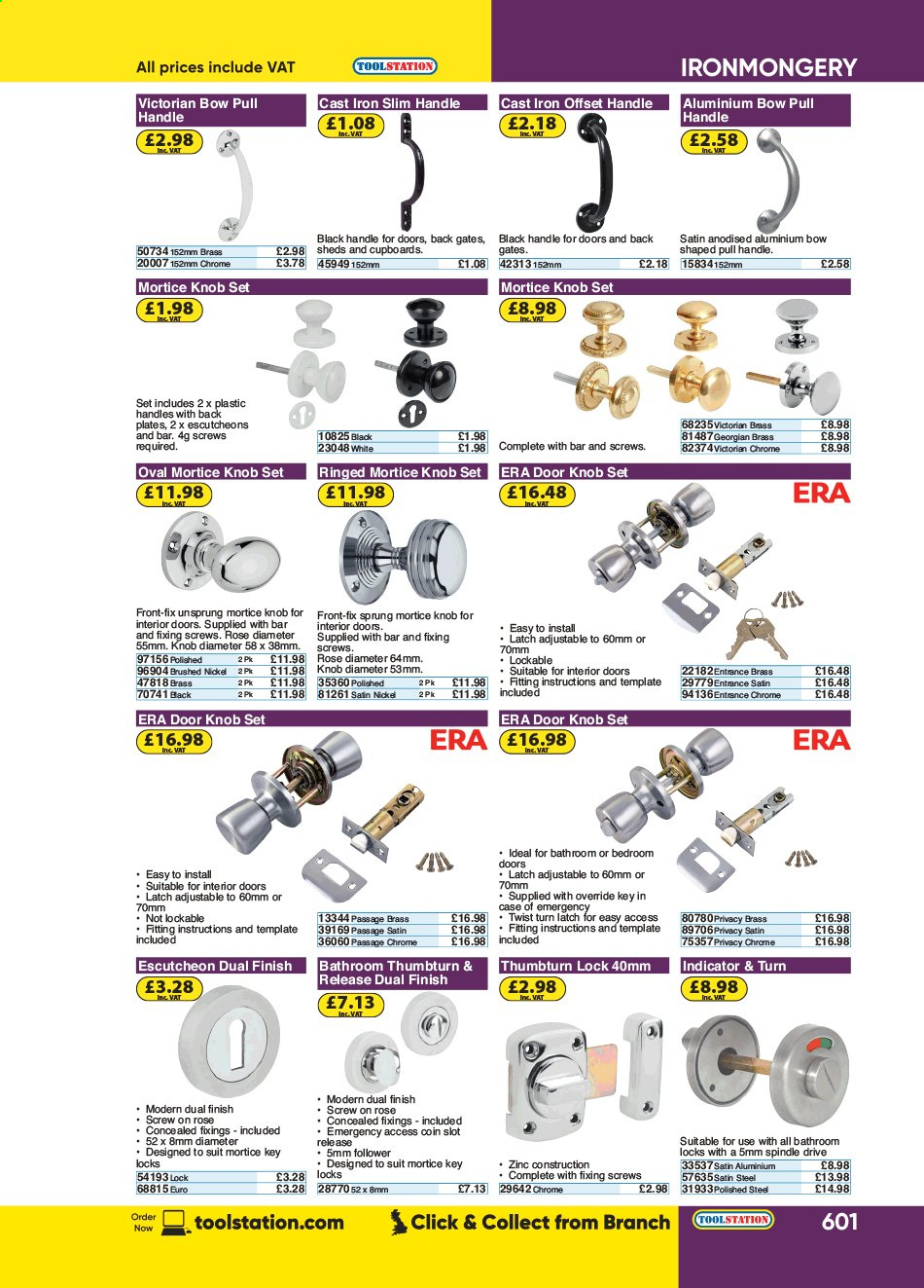 Toolstation offer . Page 601.