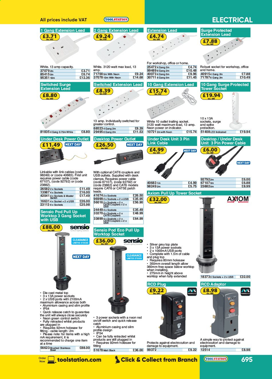 Toolstation offer . Page 695.