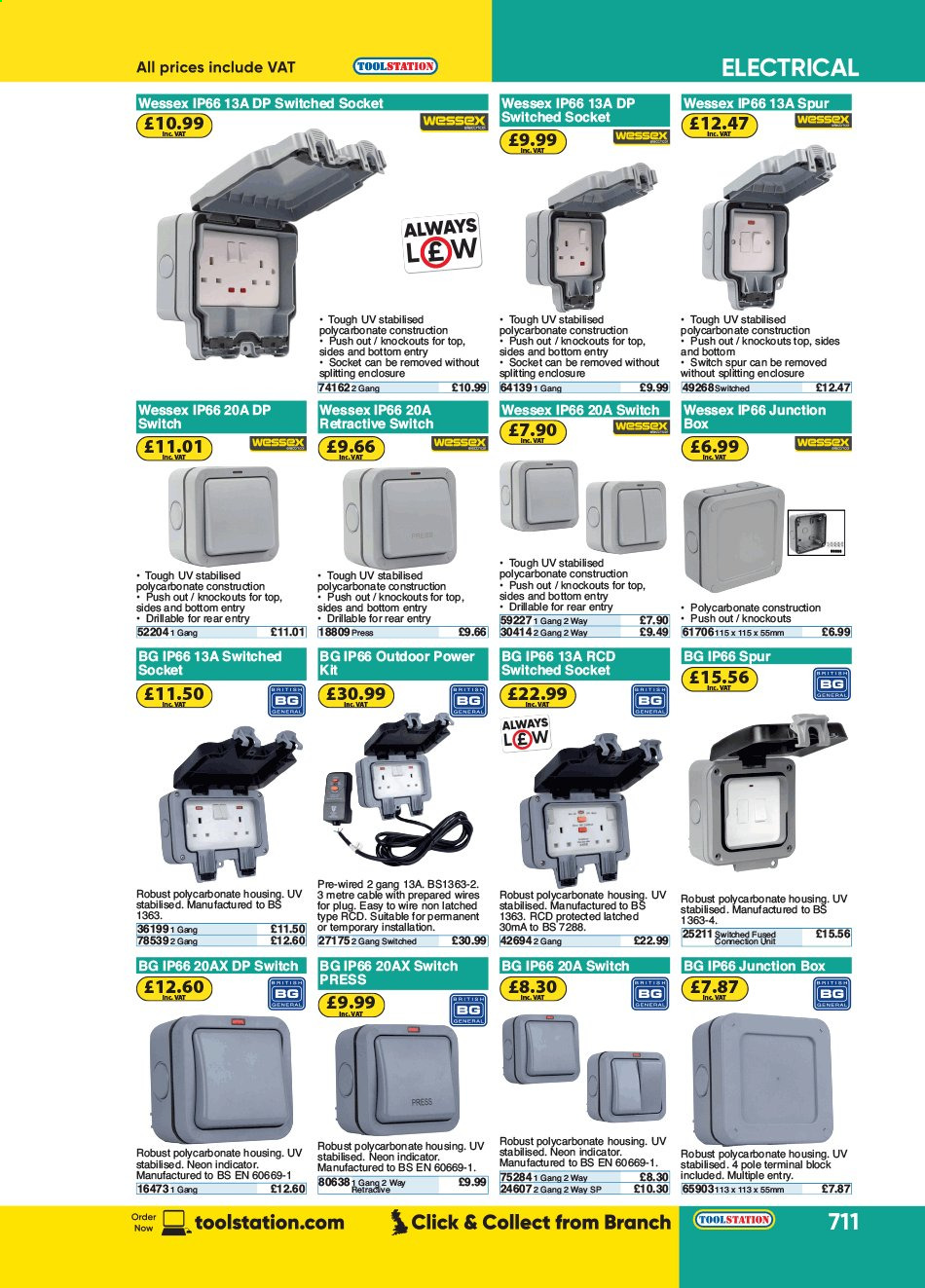 Toolstation offer . Page 711.