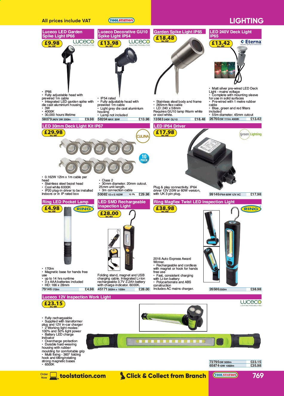 Toolstation offer . Page 769.