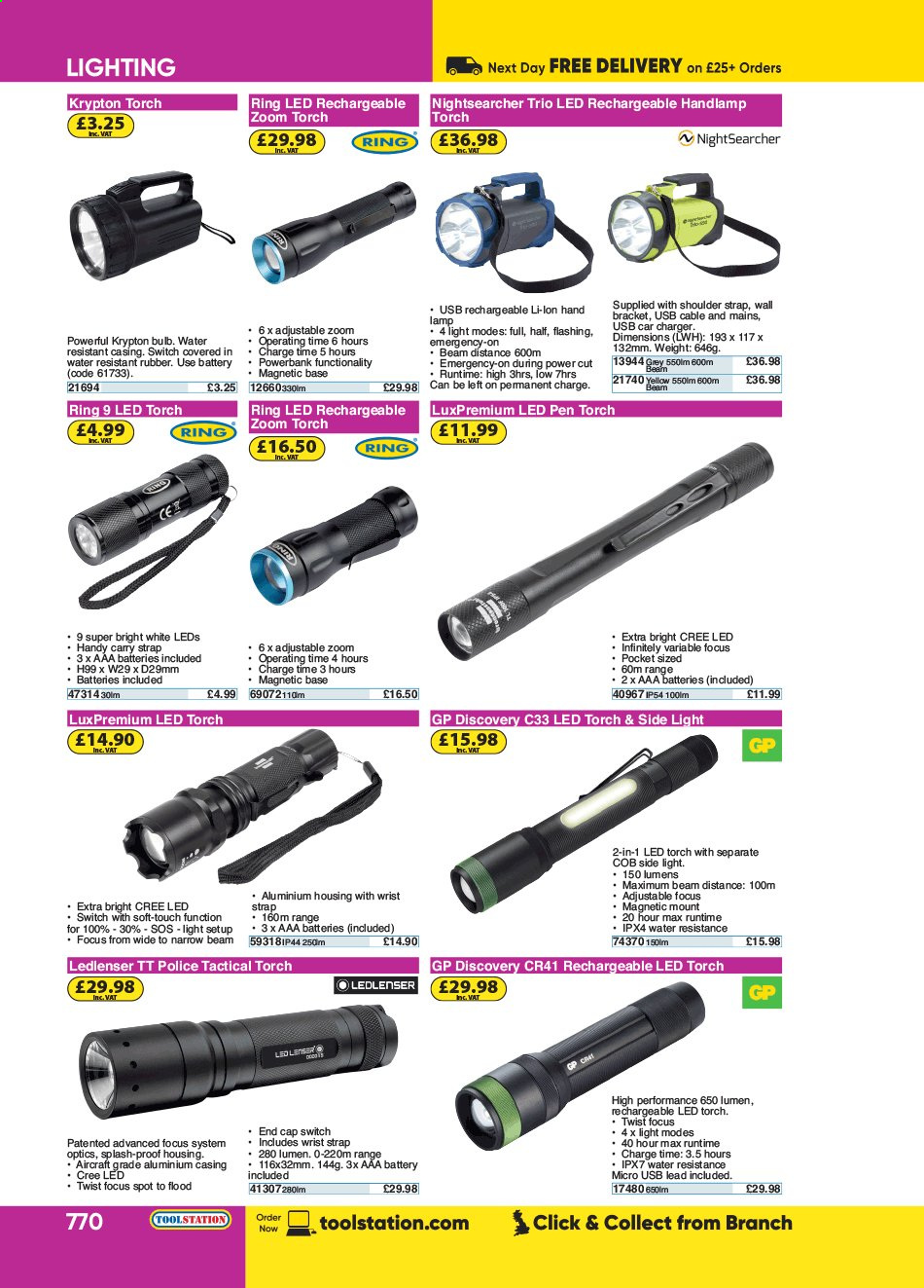 Toolstation offer . Page 770.