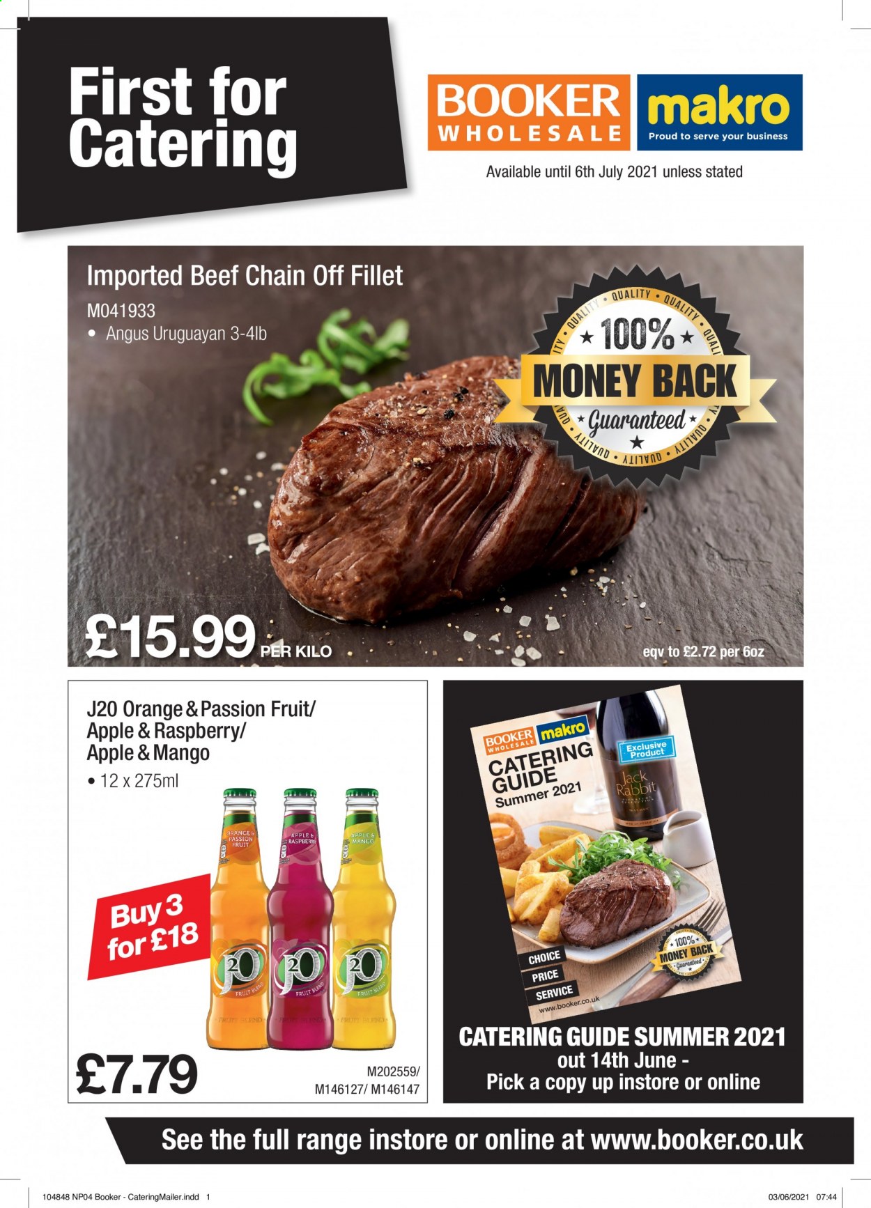 Makro offer  - 8.6.2021 - 6.7.2021. Page 1.