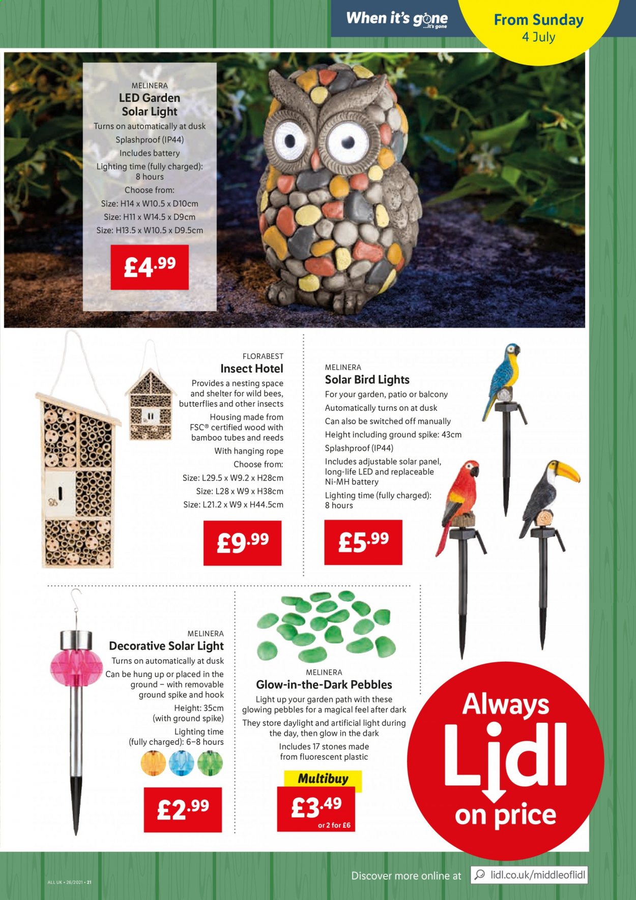 Lidl offer . Page 19.