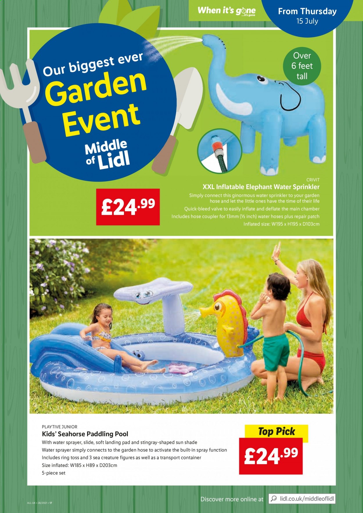 Lidl offer  - 15.7.2021 - 21.7.2021. Page 15.