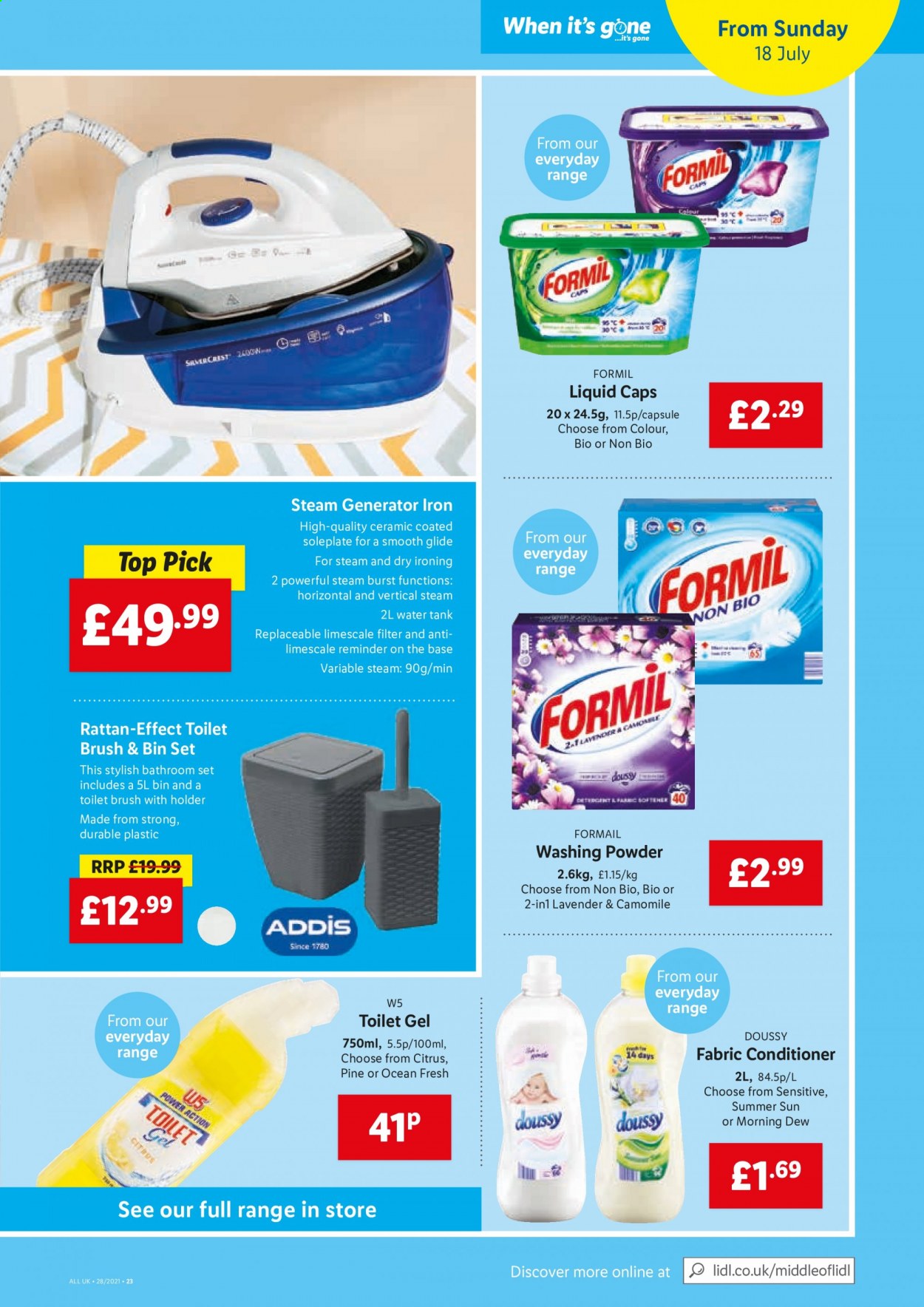 Lidl offer  - 15.7.2021 - 21.7.2021. Page 21.
