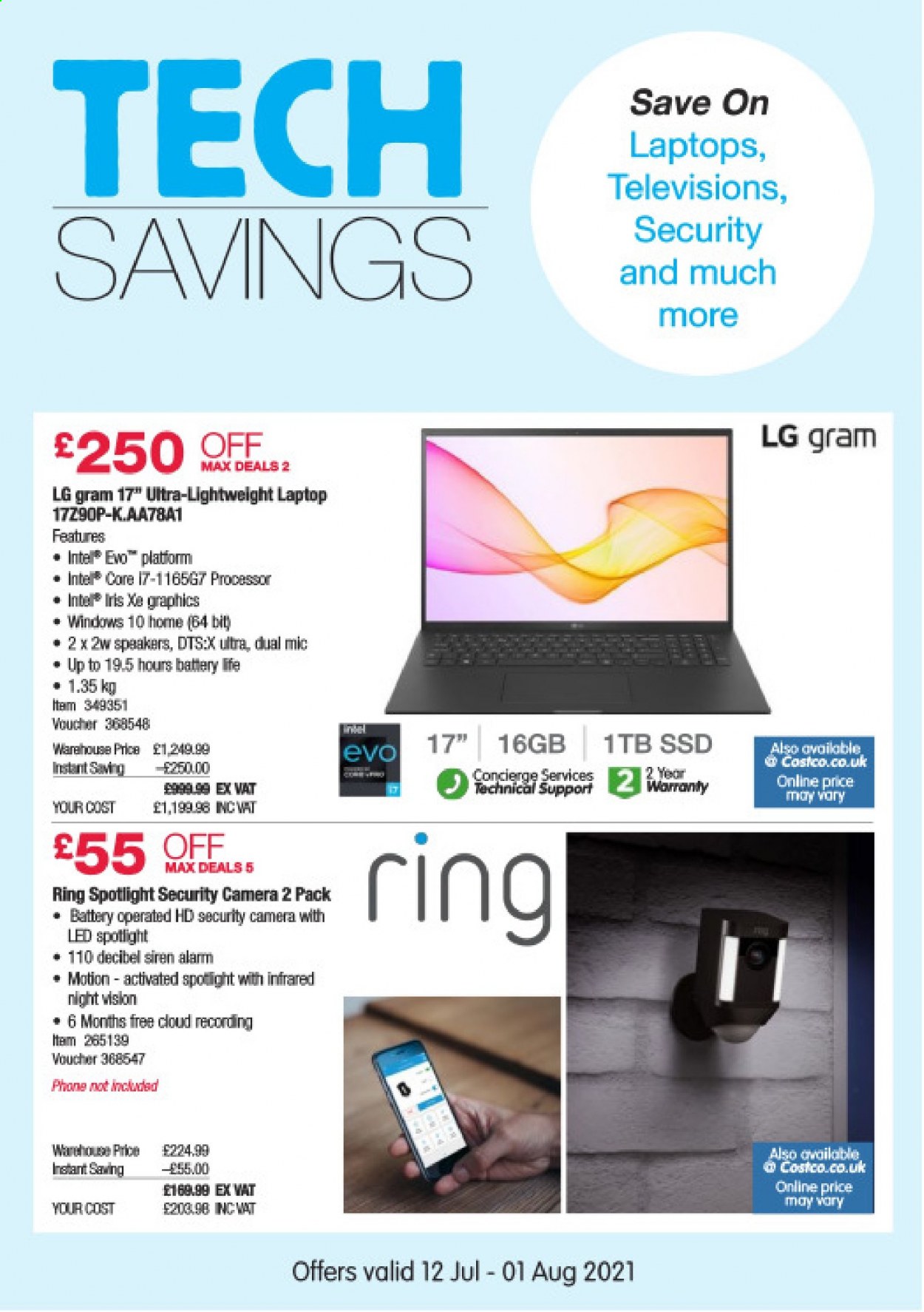Costco offer  - 12.7.2021 - 1.8.2021. Page 2.