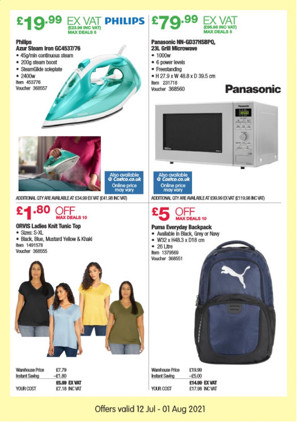 Costco offer  - 12.7.2021 - 1.8.2021. Page 5.