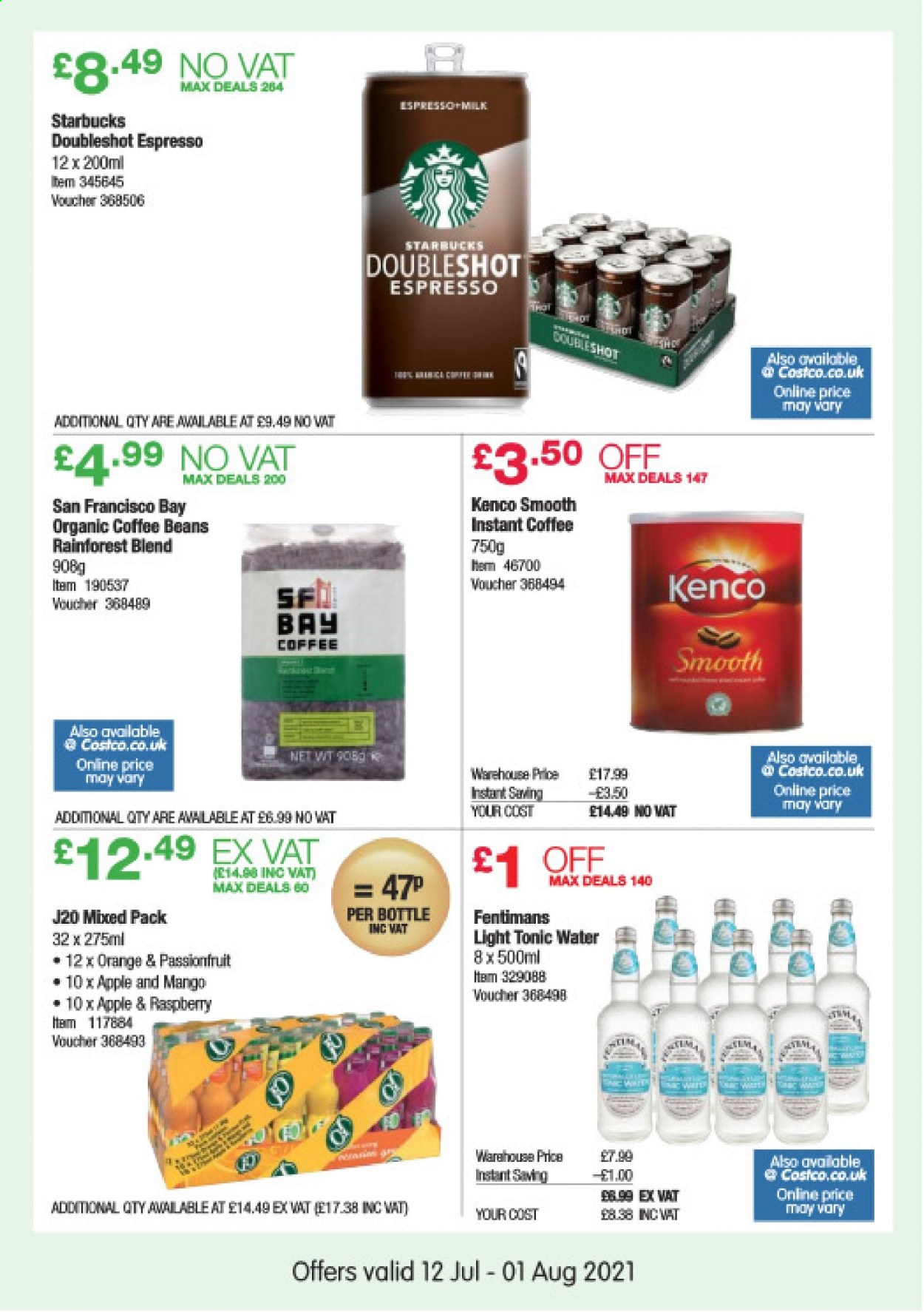 Costco offer  - 12.7.2021 - 1.8.2021. Page 12.