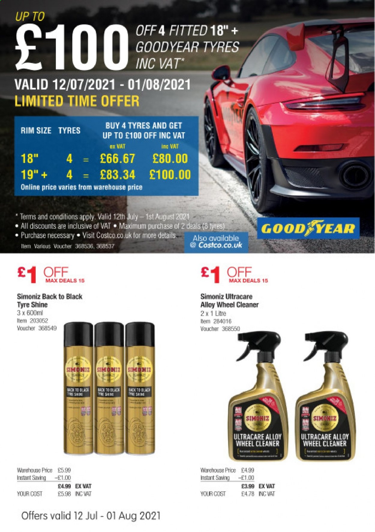 Costco offer  - 12.7.2021 - 1.8.2021. Page 18.
