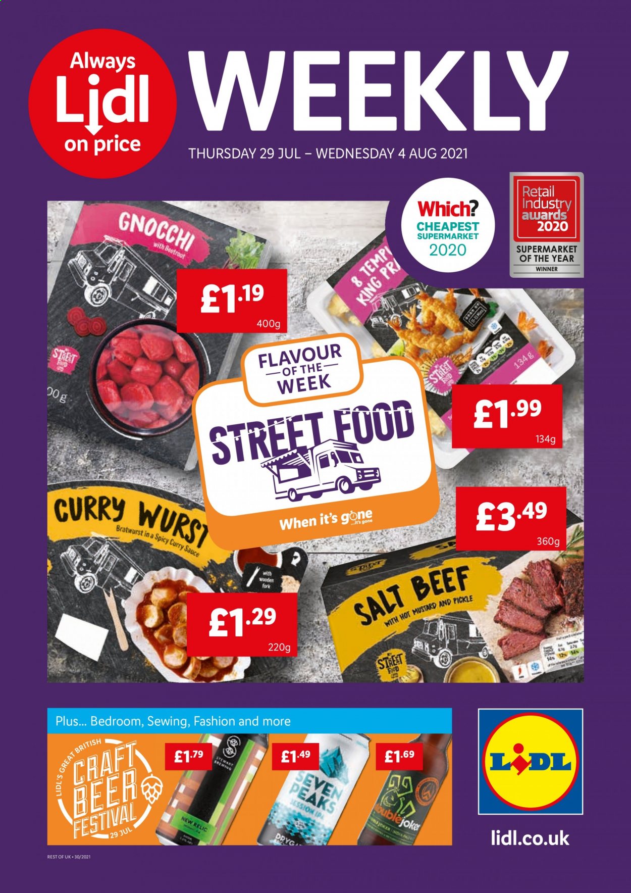 Lidl offer  - 29.7.2021 - 4.8.2021. Page 1.