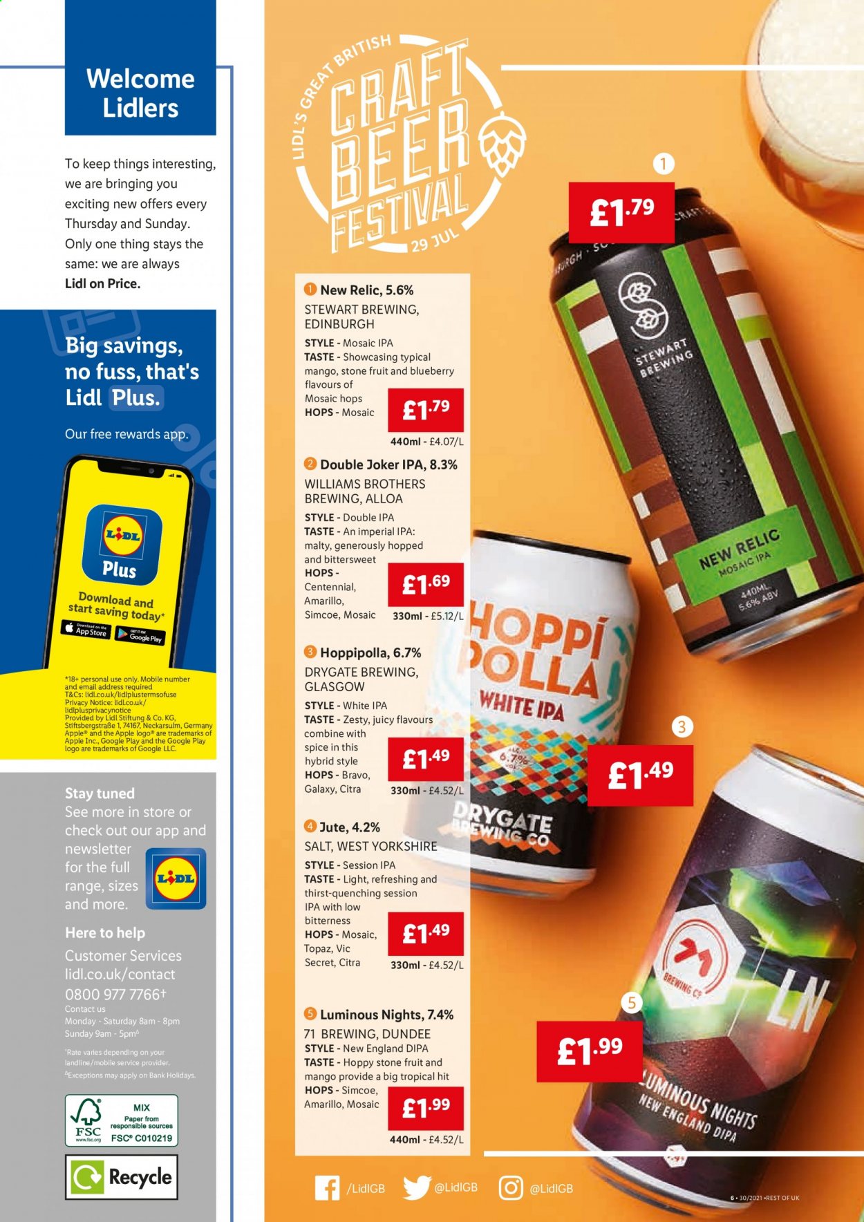 Lidl offer  - 29.7.2021 - 4.8.2021. Page 6.